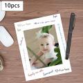 10Pcs Pre Cut Mat Board Show Kit Core Bevel Cut Mattes Display Picture Mats 11x14 for 8.5x11 Prints Presentation Materials. 