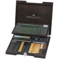 Faber Castel Pitt Monochrome Set Wooden Case (112971). 