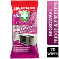 GREEN SHIELD WIPES MICROWAVE FRIDGE 70PC. 