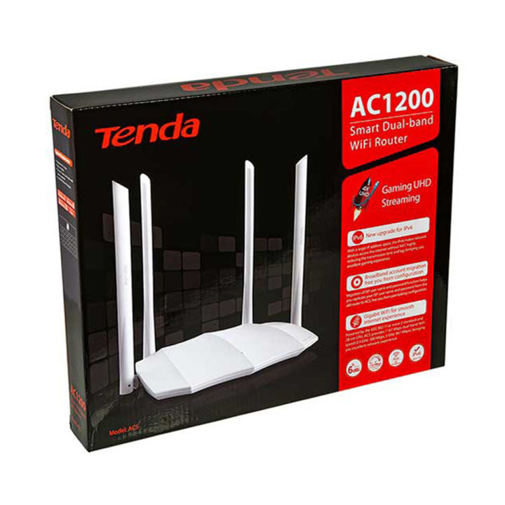 TENDA AC5V3.0 AC1200 Smart Dual band Wi-Fi Router, get yours at best price in Pakistan