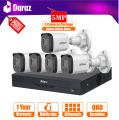 6 Cameras Package, 5 Megapixels Full HD, 6 Cameras Setup, 6 CCTV Cameras Kit (Dahua, HDCVI, DVR, XVR, CCTV Cameras, Security Cameras, Online View)-CCTV cameras set- CCTV camera price in Pakistan. 