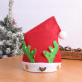 Adult Xmas Gift Hats For Kids Christmas Supplies Deer Horn Plush Hat Merry Christmas Hat New Year Cap. 