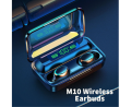 M10 TWS Wireless Headphones Touch Control Bluetooth-Compatible 5.1 Earphones Wireless Headset Waterproof 9D Hifi Quality Earbuds. 