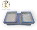 Pack Of 4 :Fancy Suit Packing Box Size (11x16x2.5) inch. 