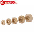 Copper Nut Copper Hex Nut Copper Hex Nut Screw Cap M2M3M4M5M6M8M10M12M16M20M24. 