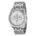 Tisot 1853 watch with date chain wrist silver white watch | watches tisot watch. 