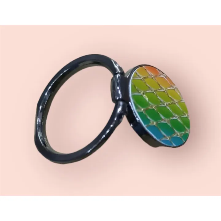 Rotating Magnetic Rings Luxury Spin Rotatable Phone Ring Holder 360 Degree Magnet Metal Finger ...