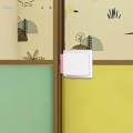 Sliding Door Locks, Self Sticky Sliding Cupboard Lock Glass Door Lock for Babies Protection. 
