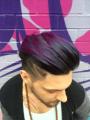 Japan Purple Hair Colour Wax - Gel 120g Washable Hair Color  For Men and Women. 