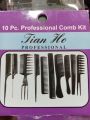 Tian Ho - Tail Comb Set 10 Pcs/Comb Kit. 