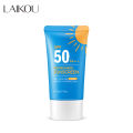 LAIKOU Refreshing Sunscreen Moisturizing Waterproof Long Lasting Sun Protection  Sunblock 50g SPF 50+. 