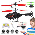 Remote Control Helicopter Cool Electric Airplane Toys for Kids RC Helicopter with LED Toys for Boys and Girls. 