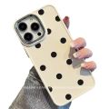 Sangzhi Same Style Polka Dot Apple 14 Phone case iphone13promax1211 Anti-Fall xs/xr All Inclusive 7/8p. 