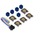 BIGTREETECH TMC2208 TMC2130 TMC2100 Stepper Motor Driver StepStick Mute for MKS BTT SKR V1.4 V1.3 MINII Board  Parts. 
