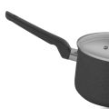 Stone Marble Coated Saucepan with Glass Lid – 16cm, 18cm, 20cm – 3 Layer Non-Stick. 