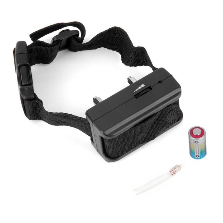 Anti Bark Dog Puppy Pet Training Collar Bark Terminator Stop Electric Shock
