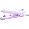 Mini Portable Ceramic Hair Straightener & Curler | Smooth, Silky, Frizz-Free Styling | Random Color. 