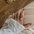 Wholesale Price Gold Plate Jewelry Open Adjustable Size Fashion Jewelry Gold Plated Rings for Women or Men. 