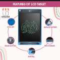 LCD Writing Tablet for kids ( 8.5" ) (6.5)Drawing Pad, Erasable E-writer, Office writing board, Digital drawing board, Doodle board. 