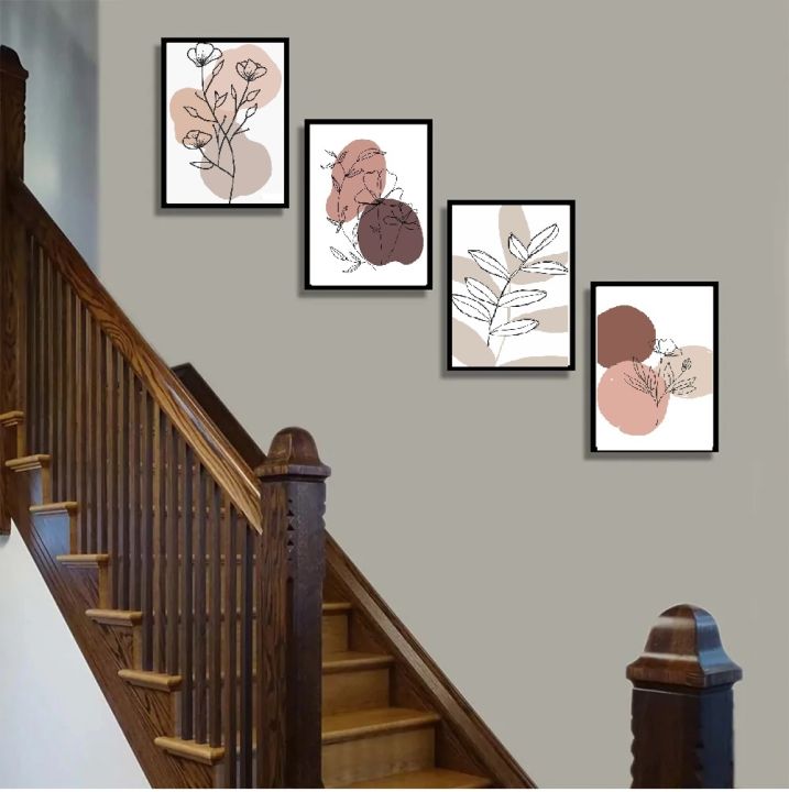 4%20pcs%2010x12"%20Picture%20Frames%20Abstract%20Art%20Wall%20photo%20frame%20Living%20Room%20Picture%20Frame%20&%20Room%20Decor%20Foto%20frame%20-%20Image%204