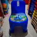Imported Kids Plastic Chair with 3D Cartoon Sitting Comfortable Plastic Chairs Baby Seat Kids Study Chair. 