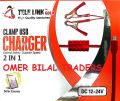 12V DC Solar Mobile Phone Charger 2.1A with USB Ports and Micro USB. 