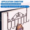 Over Door Hanger with 7 Hook/door hanger flyers/vistaprint door hangers/door hanger printing/hanger for door/garland door hanger/outdoor garland hanger/quick door hanger/doorhanger/door hangers cheap. 