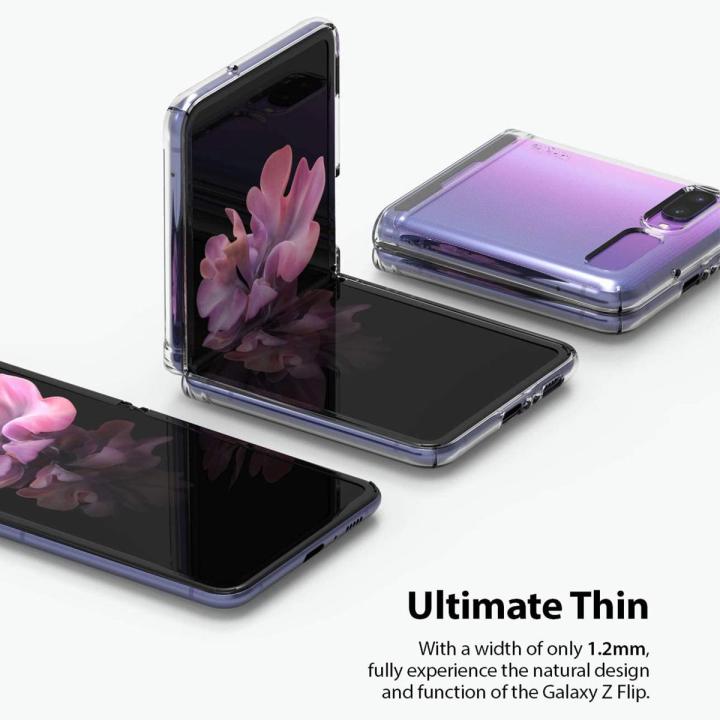 Samsung  Galaxy Z Flip 5G Transparent Protective Hybrid Case Premium Quality Sides Soft Clear Slim Fit Cover
