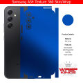 Samsung Galaxy A54 Skin/Wrap 360 Protection Sheet/ Carbon fiber/ Matte/ Transparent/ Lamination Back And Sides Included Camera Skin. 