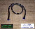 Muslim Shower Chain Pipe - Bath Hand Shower Steel Pipe  ( CP Chain ) - 1 Piece. 