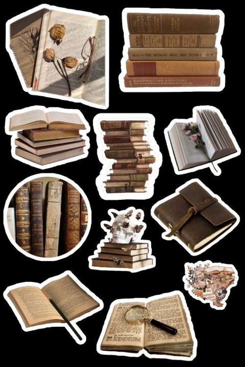 Brown%20theme%20journaling%20stickers,%20scrapbooking,%20vintage%20stickers,%20mobile%20stickers%20-%20Image%202