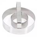 Donuts Cutter - Silver 11 x 11 Cm. 