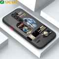 UCUC for Redmi Note 8 Pro Back Cover Astronaut In Space Frosted Transparent Hard Phone Case Thin Shockproof Full Cover Camera Protect Case. 