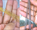 🎁 Buy 2 Get 1 FREE! Total 150cm Metal Link Chain (3 × 50cm) – Brass material, Perfect for DIY, Custom Art & Craft Projects.. 