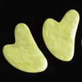 Deep Curve Large Size Natural Jade Guasha Scraper Anti-aging Anti-wrinkles Facial Body Massage Gua Sha Stone. 