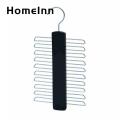 Scarf Han g Rack Wooden Multi-tier Scarf Han g Display Stand Stable Stylish Organizer for Closet Dress More Great Load Bearing Capacity Perfect for Tie Hanger for Closet Door. 