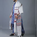 Colorful Sindhi  Balochi Jumbo Sized Tharri  Wadera Shawl for Men | Kamaal Khan. 