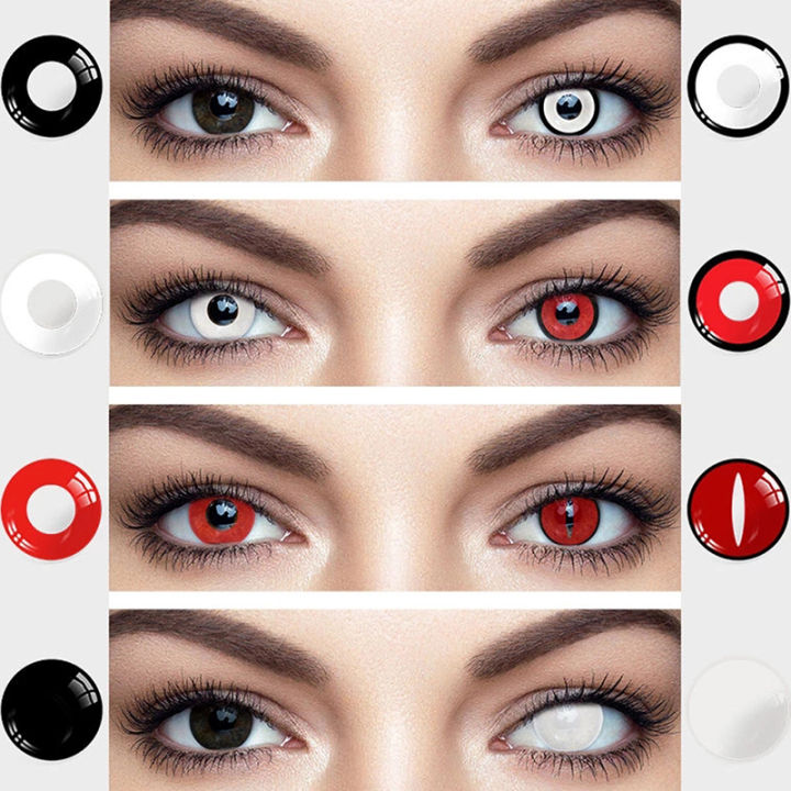 Halloween Colorful Contact Lenses Anime Cosplay Eye Lenses lenses Lenses-Angelia