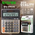 Erorex_Desktop Office  Calculator Model EC-120B 12 Digit_112 Steps Check & Correct_ Dual Power Solar & Battery High Quality Calculator. 