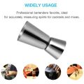 Stainless Steel 25/ 50 ml Jigger Bar Craft Dual Spirit Measure Cup Peg Measuring Cup for Bar Party tail Drink Shaker. 