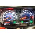 LED Backlight Glow Meter Speedometer for Honda CG 125 Motorcycle (Model 2018 & Earlier). 