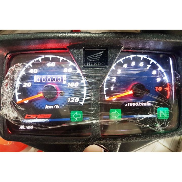 LED Backlight Glow Meter Speedometer for Honda CG 125 Motorcycle (Model 2018 & Earlier)
