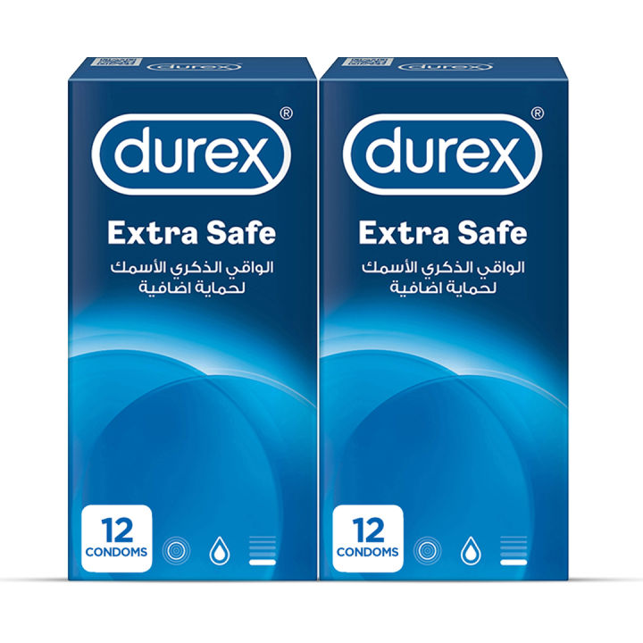 Durex%20Condoms%20Extra%20Safe%2012%20Pieces%20-%20Pack%20of%202%20-%20Image%202