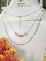Elegant Multi Layered Chains Designer Chokar Necklace with Earrings from Seek for Style. 