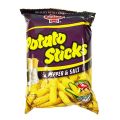 Kolson Potato sticks in Pepper and Salt flavour (12 pcs of RS 10) or (6 pcs of RS 20). 