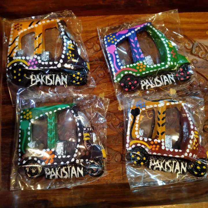 Truck%20And%20rikshaw%20Fridge%20Magnets%20%20(3%20pcs%20set)%20Cultural%20/%20Handicraft%20/%20Traditional%20/%20Vip's%20Creation%20-%20Image%202