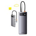 Baseus StarJoy 6-Port Type-C HUB Adapter(Type-C to HDMI4K@60Hz*1+USB3.0*3+PD*1+RJ45*1) | Type C Hub | Type C To HDMI | Type C To USB3.0 | Type C to PD | Hub | Type C |. 