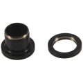 Stainless Steel Ear Tunnels Plugs Ear Stretchers Expanders 1.6-10mm Set of 32Pcs Black. 
