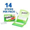 Trident Watermelon Twist Sugar Free Gum, 14 Count (Pack of 12). 