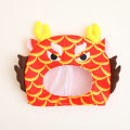 Warm Chinese Dragon Hat Soft Warm Chinese Dragon Plush Hat for Cosplay New Year Costume Chinese Dragon Hat. 